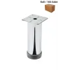 10 Cm Metal Ayarlanabilir Ayak Krom 42mm Koli 100 Adet