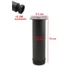 15 Cm Mat Siyah Metal Mobilya Kanepe Baza Koltuk Metal Destek Ayağı Ayarlanabilir Krom Ayak 42 Mm