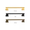 160 - 192 mm Çift Ölçülü Hatay Desenli Bora Zamak Kulp