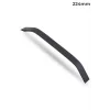 224 mm Yeni Şahin Metal Kulp Mat Siyah Mobilya Dolap Kapak Çekmece Kulpu
