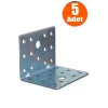 8x6x6 Mobilya Dolap Köşe Bağlantı L Demir Gönye Sabitleme 5 Adet