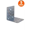 8x8x8 Mobilya Dolap Köşe Bağlantı L Demir Gönye Sabitleme 5 Adet