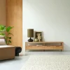 Alto Natural Model Masif Ahşap Tv Ünitesi 180x45x40 Cm