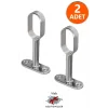 Ayaklı Oval Flanş Açık Askılık Boru Tutucu