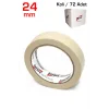 Dayson Maskeleme Bandı 24 Mm x 35 Mt Kağıt Bant Koli 72 Adet