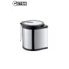 Geton Dolap İçi Paslanmaz Çöp Kovası 10 Lt