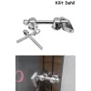 Kapı Emniyet Aparatı Alüminyum Takım Kilit Dahil