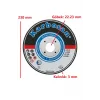 Karbosan Metal Kesme Taşı Taşlama Spiral Metal Kesici Disk 230x3.0x22.23 Düz