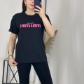 Mıu Siyah Oversize Tshirt