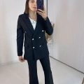Siyah Blazer Ceket Takım