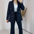 Siyah Blazer Ceket Takım