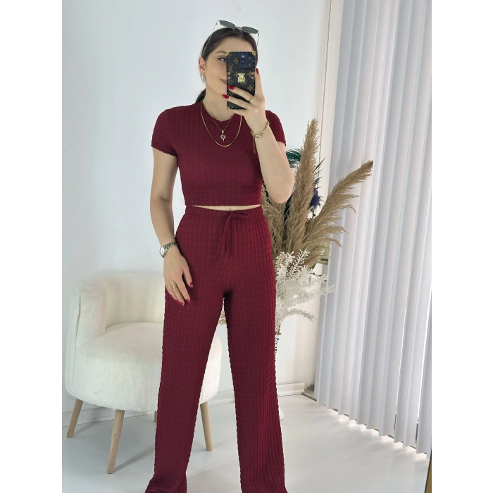 Bordo Bürümcük Takım