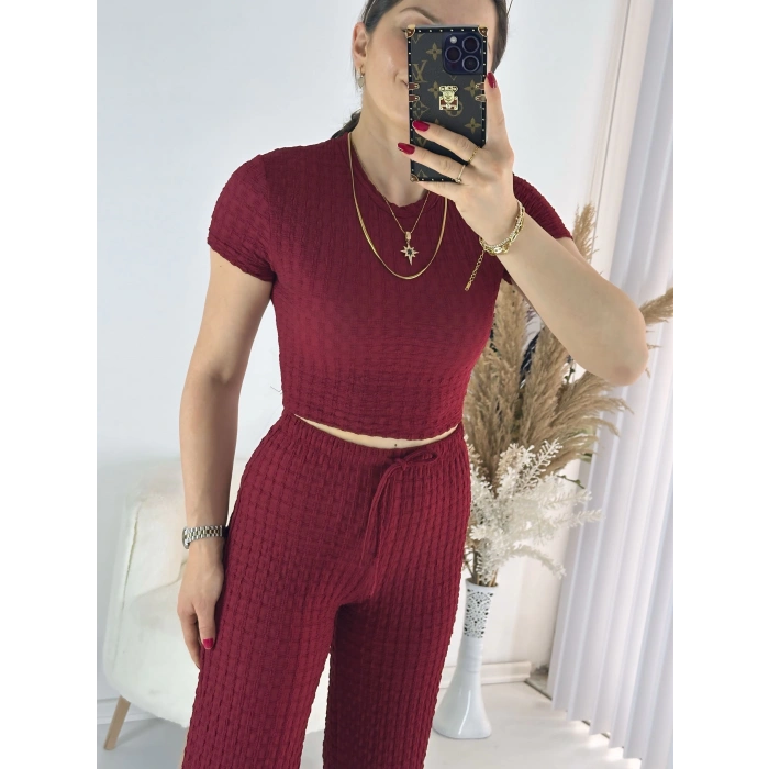 Bordo Bürümcük Takım