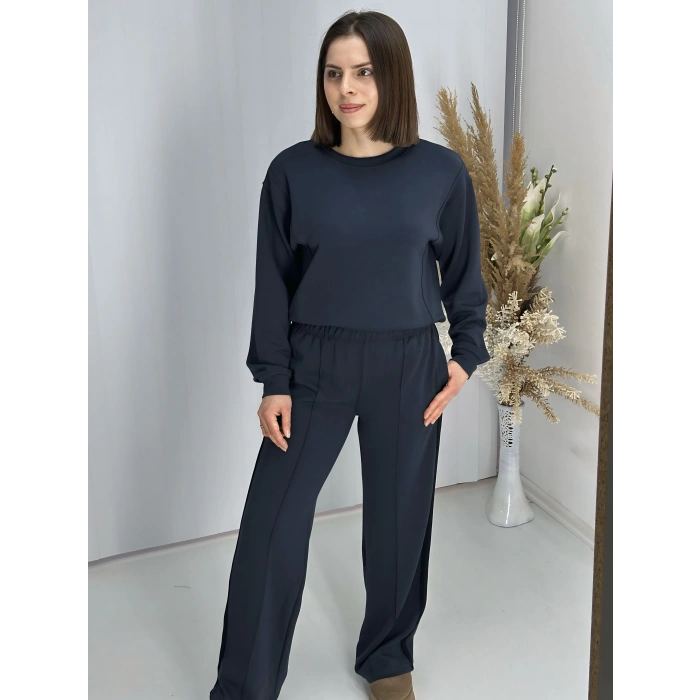 Antrasit Modal Kumaş Eşofman Takım