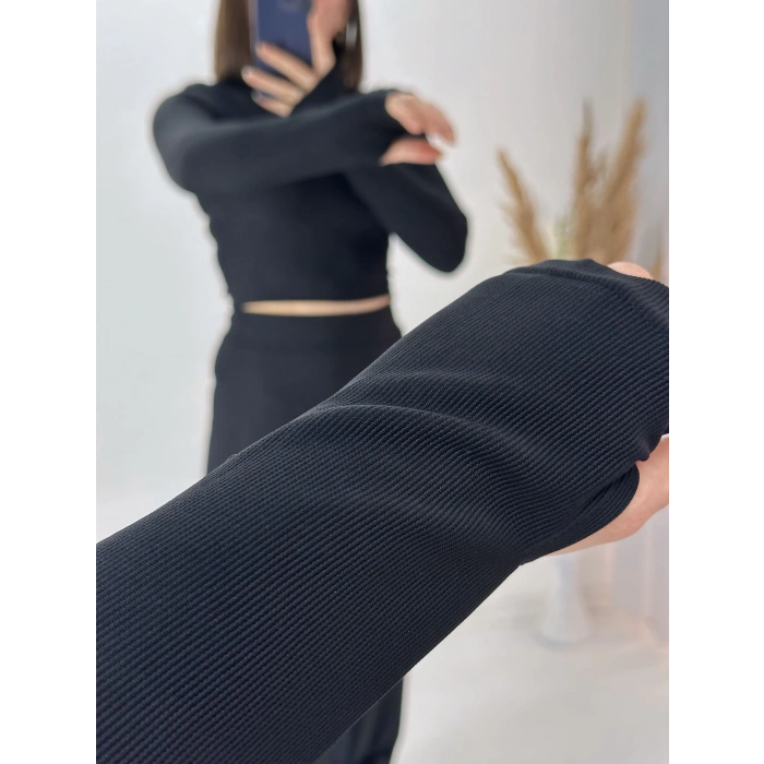 Fitilli Parma Geçirmeli İkili Takım