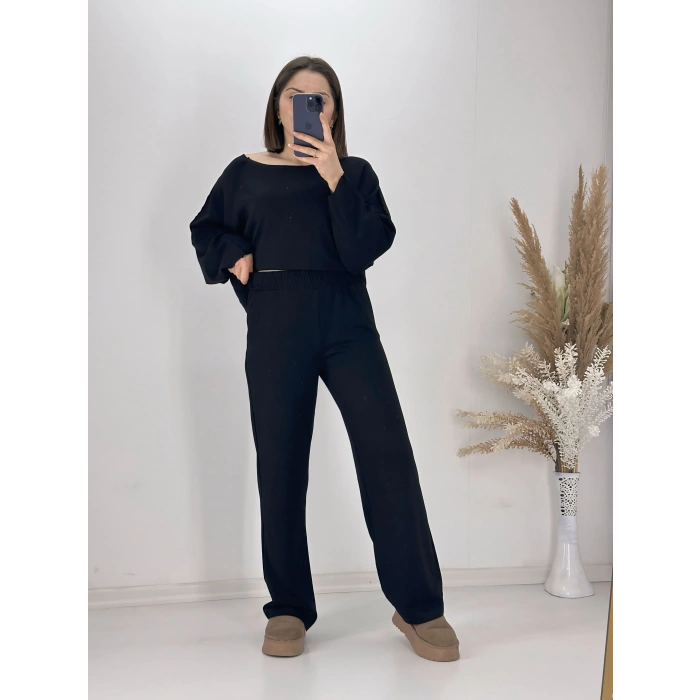 Kayık Yaka Baharlık İnce Oysho Takım