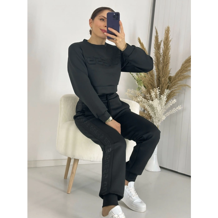 Orjinal Marka İkili Takım Siyah