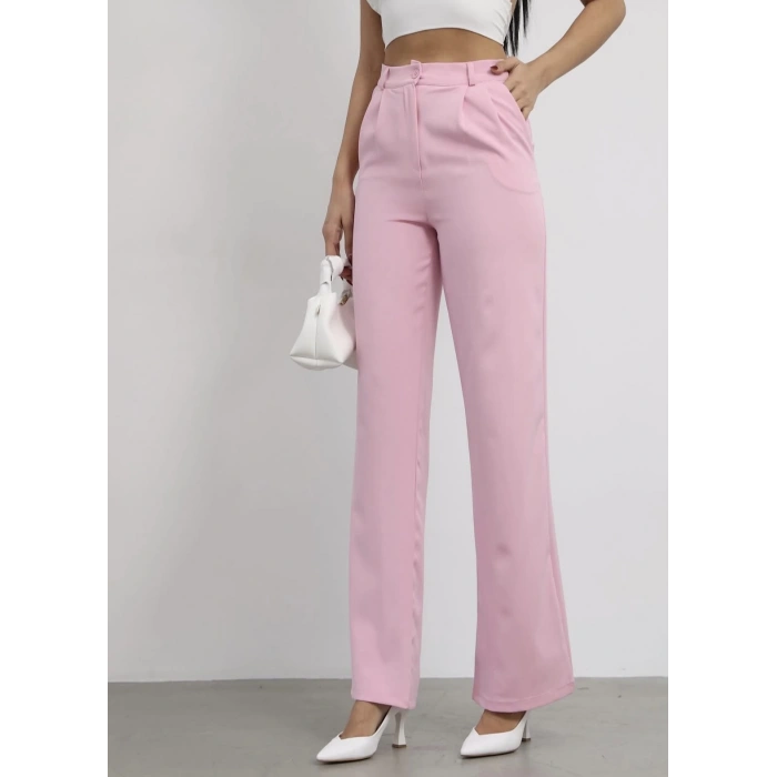 PALAZZO PANTOLON TOZ PEMBE