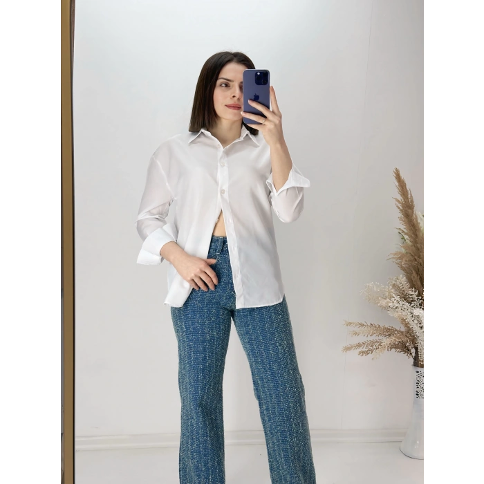 Yüksek Bel Palazzo Jean