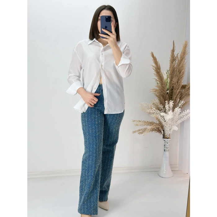 Yüksek Bel Palazzo Jean