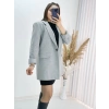 Açık Gri Oversize Ceket