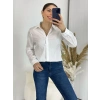 Beyaz kadın Gömlek