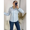 Mavi Kadın Gömlek