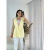 Sarı Bağlamalı Yelek