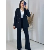 Siyah Blazer Ceket Takım