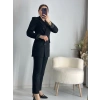 Siyah Düğmeli Ceket Takım