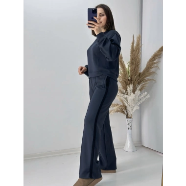 Antrasit Modal Kumaş Eşofman Takım