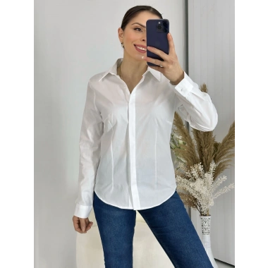 Beyaz kadın Gömlek