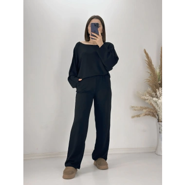 Kayık Yaka Baharlık İnce Oysho Takım