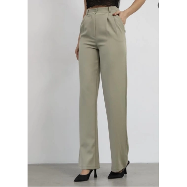 PALAZZO PANTOLON HAKİ