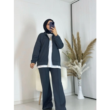 Premium Antrasit İkili Takım