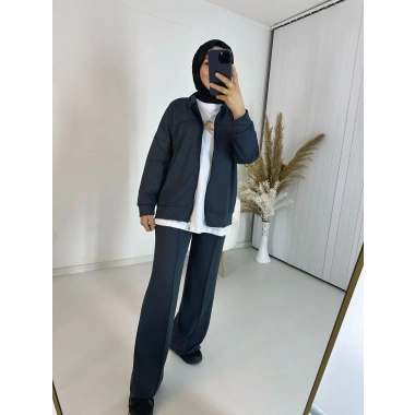 Premium Antrasit İkili Takım