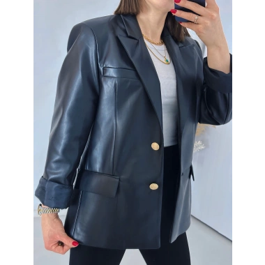 Premium Kalite Gold Düğme Blazer Ceket