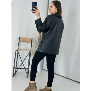 Premium Kalite Gold Düğme Blazer Ceket