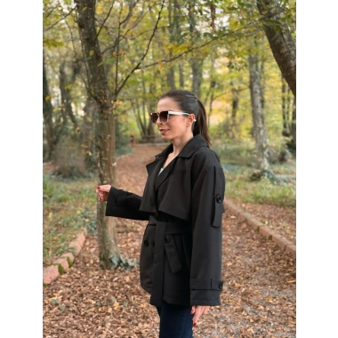 Premium Kalite Trenç Siyah