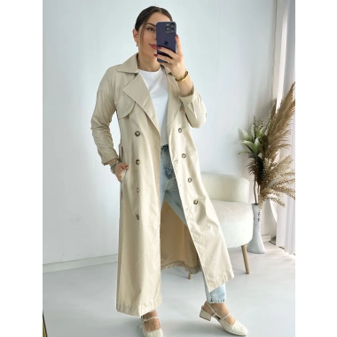 Taş Kemerli Klasik Trenç