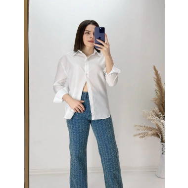 Yüksek Bel Palazzo Jean