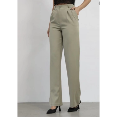 PALAZZO PANTOLON HAKİ