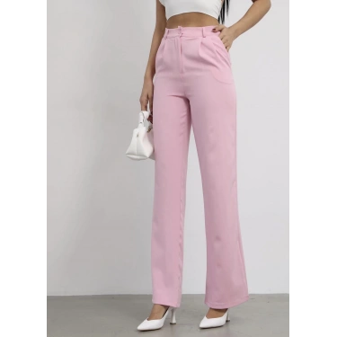 PALAZZO PANTOLON TOZ PEMBE