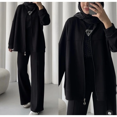 Premium Siyah İkili Takım