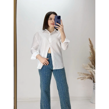 Yüksek Bel Palazzo Jean