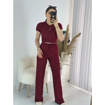 Bordo Bürümcük Takım