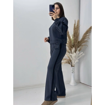 Antrasit Modal Kumaş Eşofman Takım