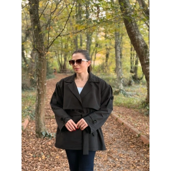 Premium Kalite Trenç Siyah