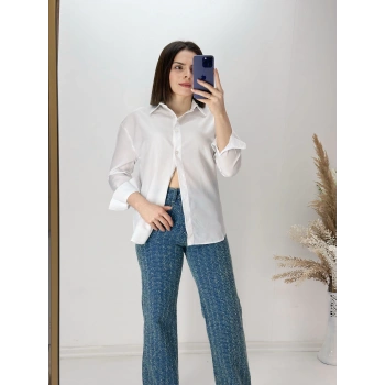 Yüksek Bel Palazzo Jean