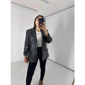 Premium Kalite Gold Düğme Blazer Ceket